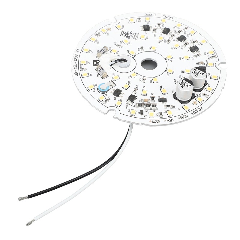 Ceiling Fan Light Replacement Panel 3.93inch Led AC120V 18W 2000LM