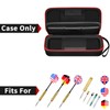 casmilee Target Dart Case, black, Portable