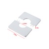 LC LICTOP Wall Split Flange, Self-Adhesive Square Plumbing Cover Plates,