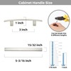 Ravinte Decor 30 Pack Cabinet Handles 3" Hole Center -
