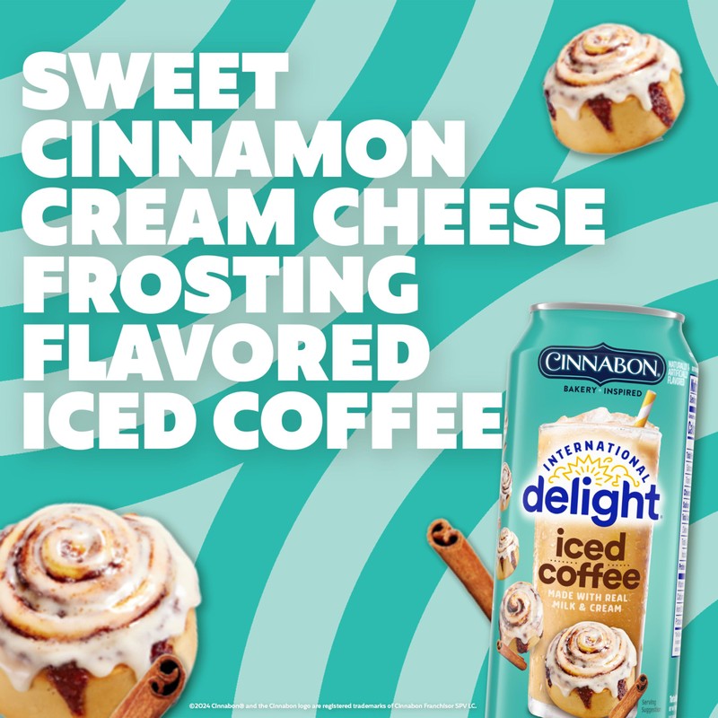 International Delight Iced Coffee, Cinnabon®, Grab and Go Coffee Drinks