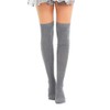 Crazy Chick® New Girls Over The Knee Plain Microfiber Socks