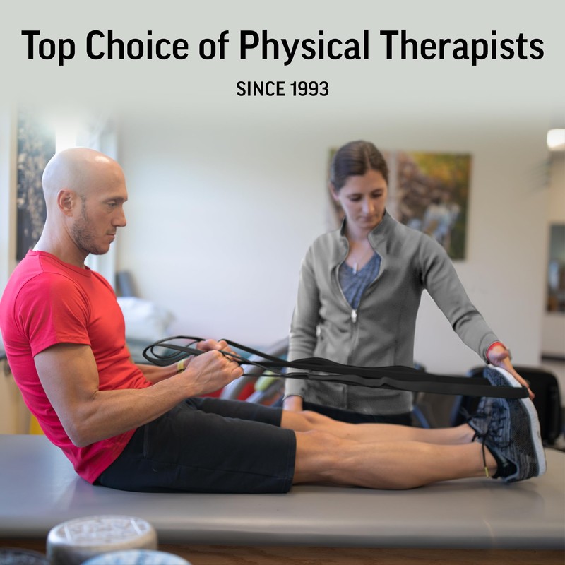 OPTP The Original Stretch Out Strap XL with Exercise Book,