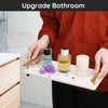 Segbeauty 12x6in Water Absorbing Stone Tray for Countertop, Fast Drying