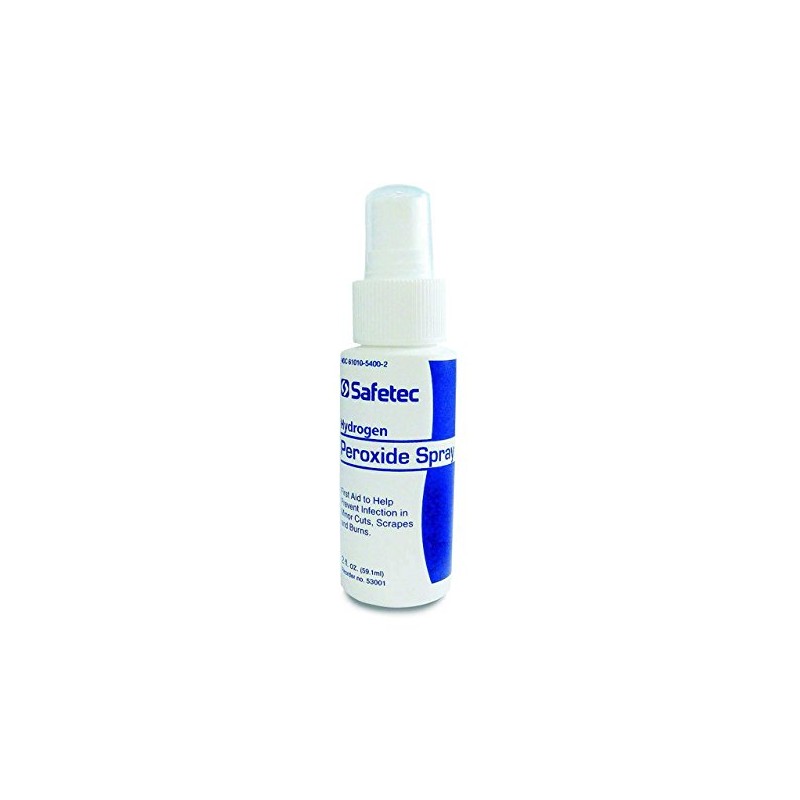 Safetec Hydrogen Peroxide Travel Spray, 2 Fl Oz (Pack of