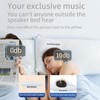 Denash Bone Conduction Bluetooth Pillow Speaker, 15-Hour Sleep Speaker with