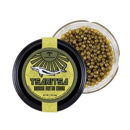 TSARITSA Fresh Russian Osetra Farmed Sturgeon Caviar - 1 oz