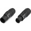 1 Each NEUTRIK NAC3M-TRUE1-S & NAC3F-TRUE1-S 20A Power in/Out Cable