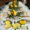 12 Pcs 5 Inch Lemon Tiered Tray Decor Summer Lemon