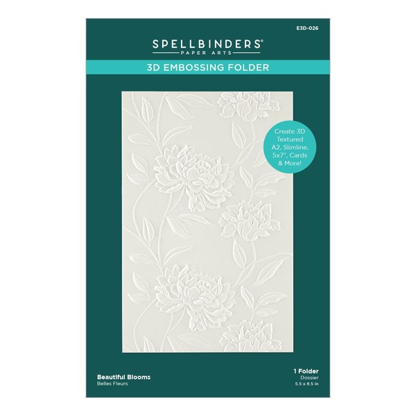 Spellbinders Beautiful Blooms, Opaque