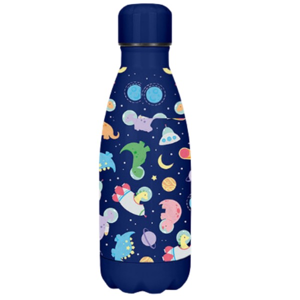 RINCS Essentials Kids Metal Water Bottles–350ml Capacity-Stylish and Fun Designs