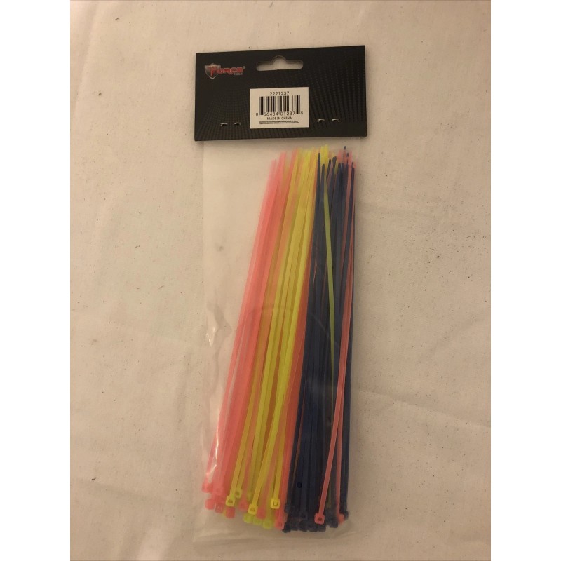 Max Force 8" Neon Cable Ties (2221237)