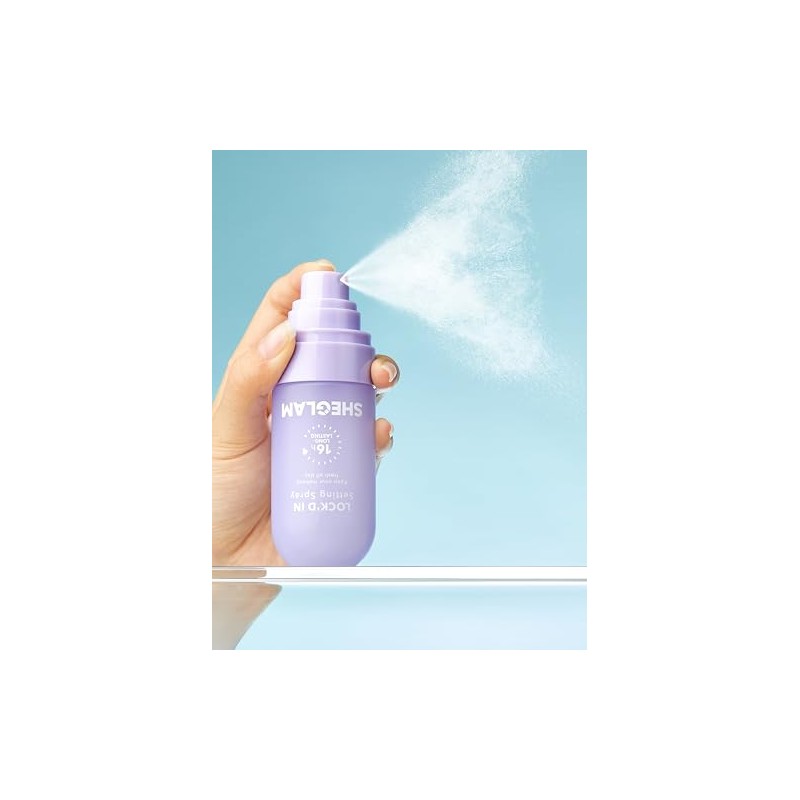 SHEGLAM Lock'd In Setting Spray Mattifying Effect Quick-Drying Long Lasting