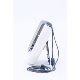 O2COOL Deluxe Necklace Fan | Battery Powered, Hands-Free Personal Cooling Fan w/Adjustable Lanyard, Table Top Stand + Wearable Clip - Gray (2 Pack)