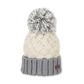 Sterntaler Girls Reversible Slouch Beanie with Mushroom Motif, Beige (Ecru 908)