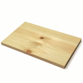 Knotty Pine 6 Sheets | 6mm 1/4th inch, 12”x19” Premium Two Sided with MDF Core, Glowforge Ready, Unfinished