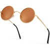 Round Sunglasses Men Women Polarized Hippie Round Sun Glasses Circle