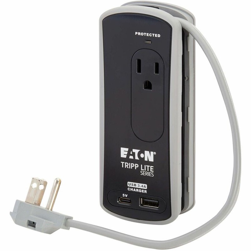 Tripp Lite Eaton Tripp Lite Series Protect It! 2-Outlet Travel-Size