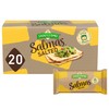 Sanissimo Salmas Salted, 20 packs of 3 Crackers, Oven Baked