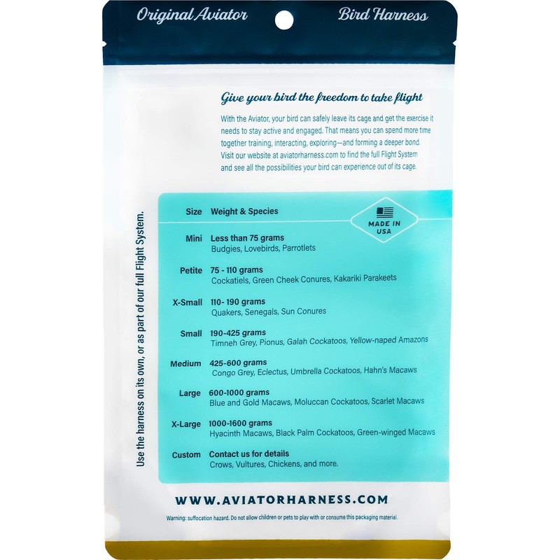 The Aviator Bird Harness, m