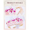 Campsis Crystal Queen Crown Rhinestne Bridal Tiaras Pink Flower Princess