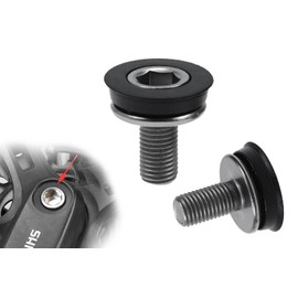 M8 Crank Bolt for Bicycle 4-Point Bottom Bracket, Stainless Steel Crank Bolt, Hexagon Socket for Aluminium and Steel Cranks, Pair