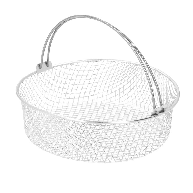 Fry Basket Stainless Steel with Handle Kitchen Fry Mesh Basket