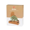 balvi Birdie Mosquito Spiral Holder Brown With A Base That