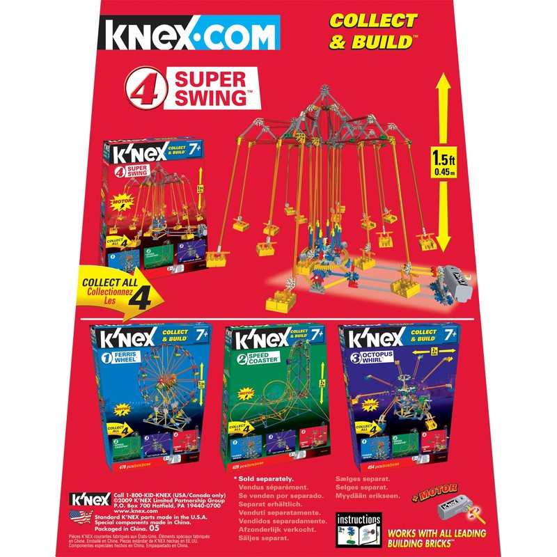 K'nex Amusement Park Series Super Swing