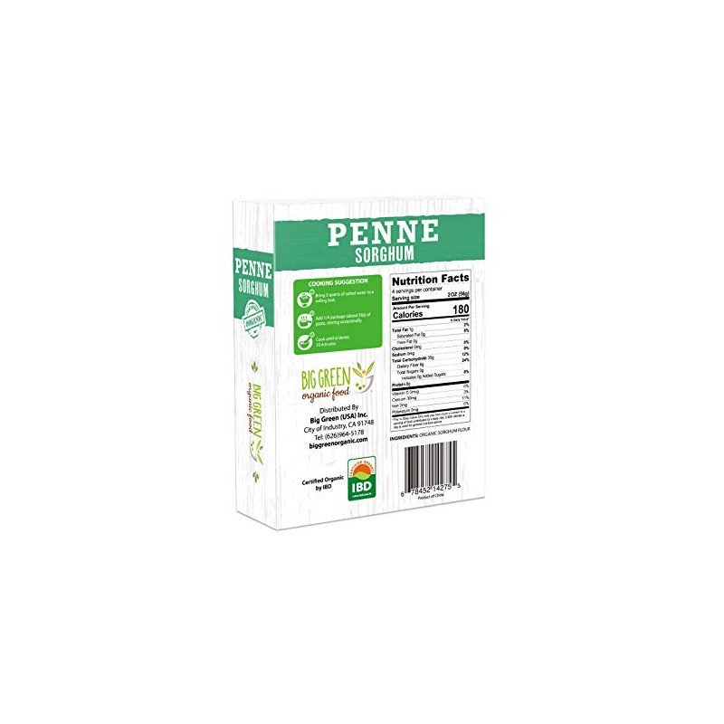 Organic Sorghum Penne, 8.8oz, New Concept Pasta (2)