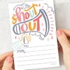 Fun Shout Out Cards For Employees, Office Staff, Teachers and