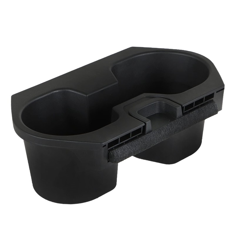 munirater Black Console Cup Holder Insert Center Drink Bottle Holder