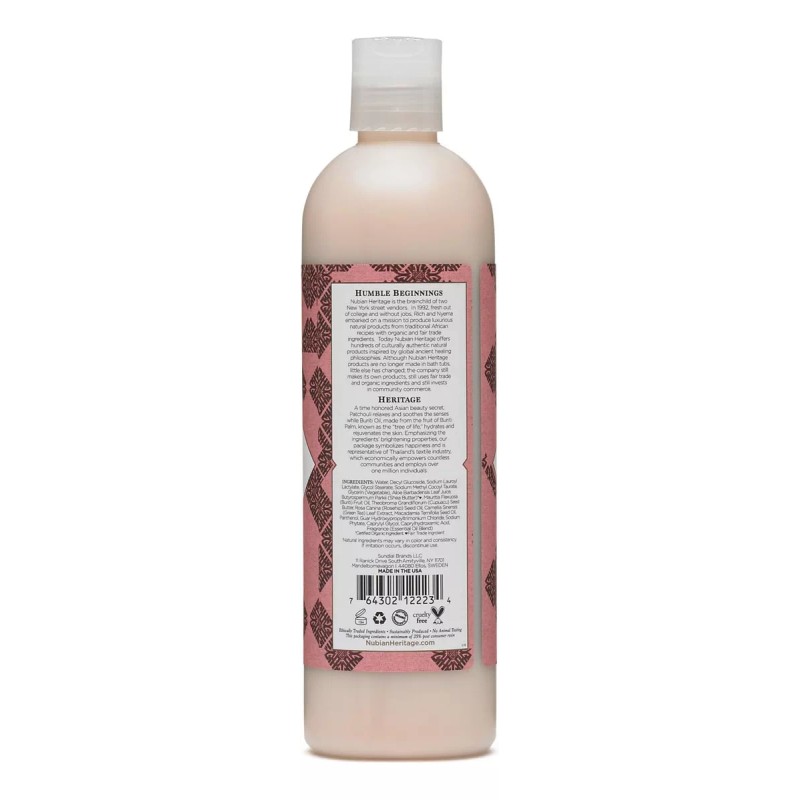 Nubian Heritage Patchouli Buriti Body Wash 384ml