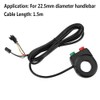 KIMISS Horn Headlight Switch Handlebar Replacement Part for E-Bike Light