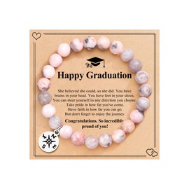 D Dongjiangjin Gift Graduation Gifts for Her 2024 Compass Bracelet College Middle Senior High School 5th 8th Grade Nurse Graduation Gifts for Her Girls Graduation Presents