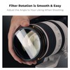 K&F Concept 67mm Bilateral Motion Blur Effect Filter Optical Glass