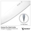 Humbee 12-Inch Chef Knife Razor-Sharp Blade Kitchen Knife with Comfortable