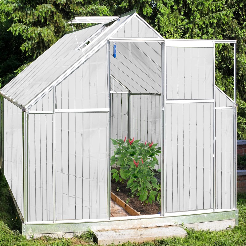 Yushanju Reflective Mylar Film Silver Mylar Sheets Garden Greenhouse Covering