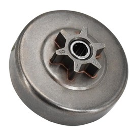 Clutch Drum 501628301 530057905 Compatible with Husqvarna Poulan Woodshark P3314 P3416 P3516 P3818 P4018 P4218 S1970 Compatible with McCulloch Xtreme Mac 842 838 742 740 738