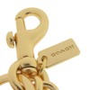 Coach c8627 Women's Key Ring, Gold, gold
