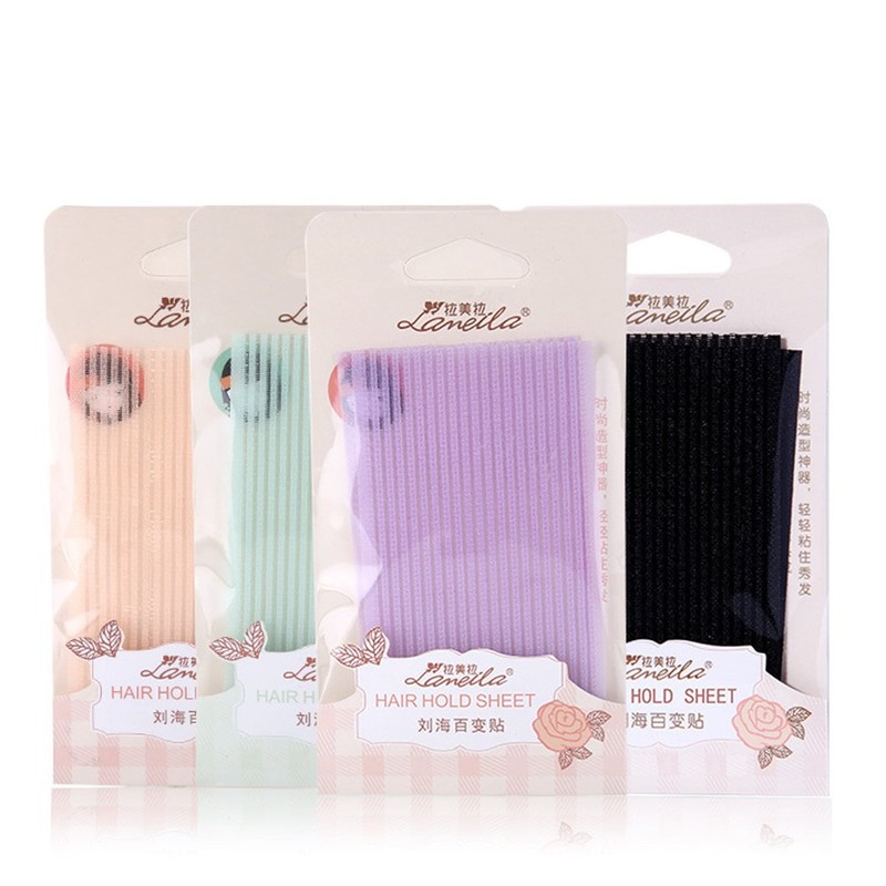 Frcolor Hair Gripper Seamless Bangs Holder Rectangle Hair Tie Bangs
