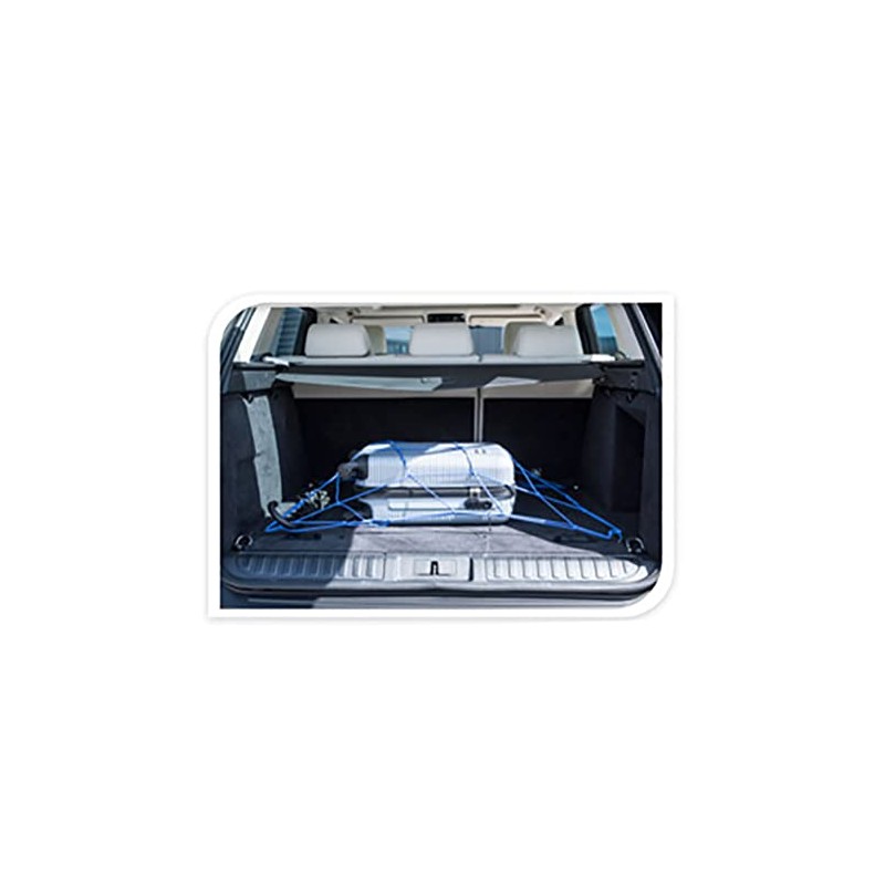 MIJOMA Luggage Net Boot Net with 12 Hooks, Organiser &