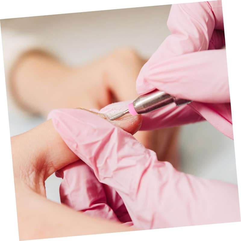 PACKOVE 10pcs Nail Art Tools Dust Covers for Nail Polishing