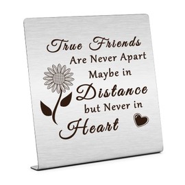 Friends Decor for Friend Friendship Gifts for Women Encouraging Gifts for Besties Friendship Desk Decor Going Away Gift Long Distance Gift for BFF Inspirational Office Decorations Graduation Gift