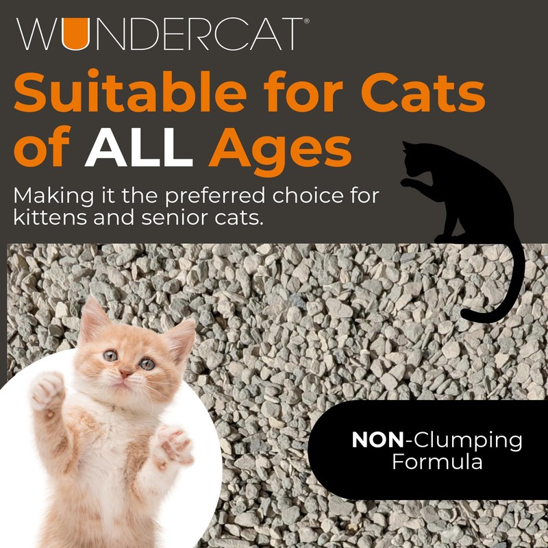 Progressive Planet Wundercat Non-Clumping Cat Litter, 40lbs - Lightweight &