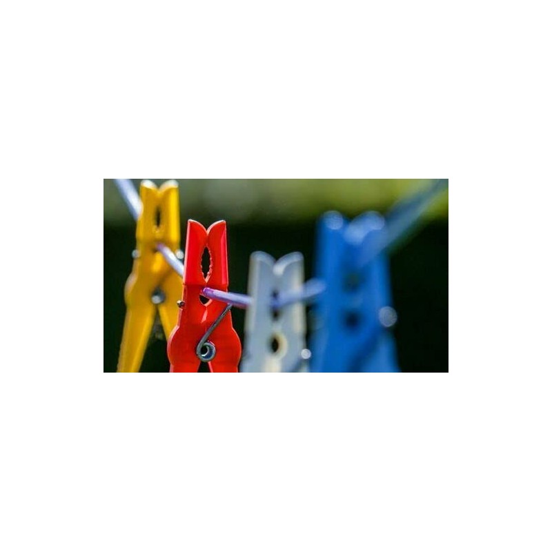 24 Plastic Clothes Jumbo Storm Pegs Laundry Drying Clips Washing