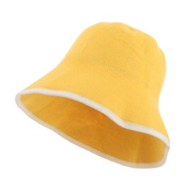 FRCOLOR Absorbent Heat Insulating Headgear for Steam Rooms for Spas Bathing Durable Comfortable Wool Sauna Hat for Hair Drying