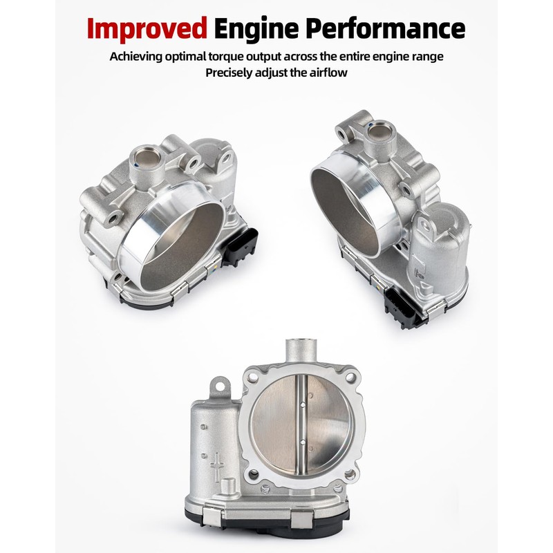 Electronic Throttle Body Assembly Compatible with 2018-2026 Jeep Wrangler JL