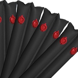 Robelle 1624BLKTK Deluxe 16g. Black Complete Winter Water Tube Kit For 16-Foot x 24-Foot Pools