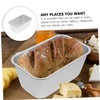 Ciieeo 2pcs Aluminium Alloy Bread Molds Toast Baking Pans for